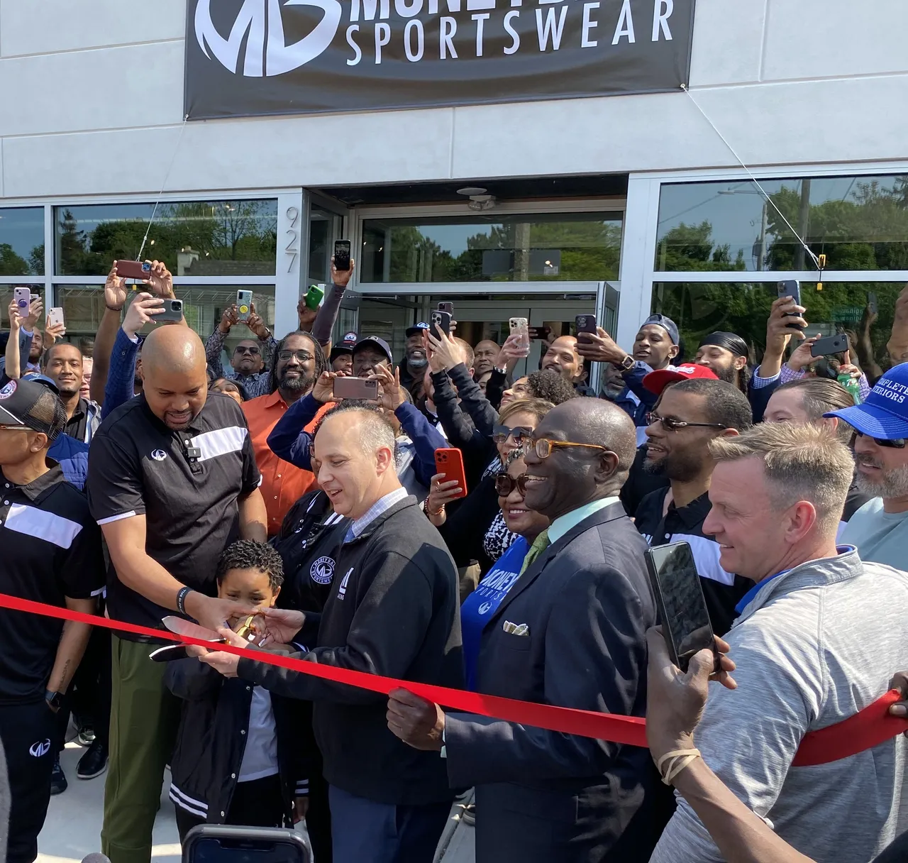 Ribbon cutting 
